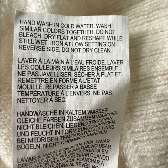 Addition Elle Love & Legend White Turtleneck Sweater Size 1x - Picture 10 of 10